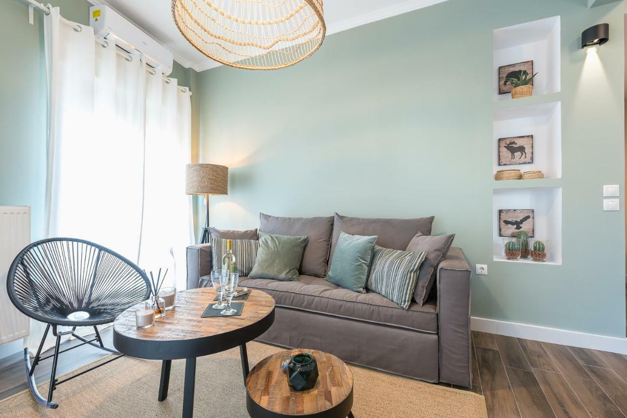 "Sunbow Olive"- Boutique Apartment In Dowtown Athen Eksteriør bilde
