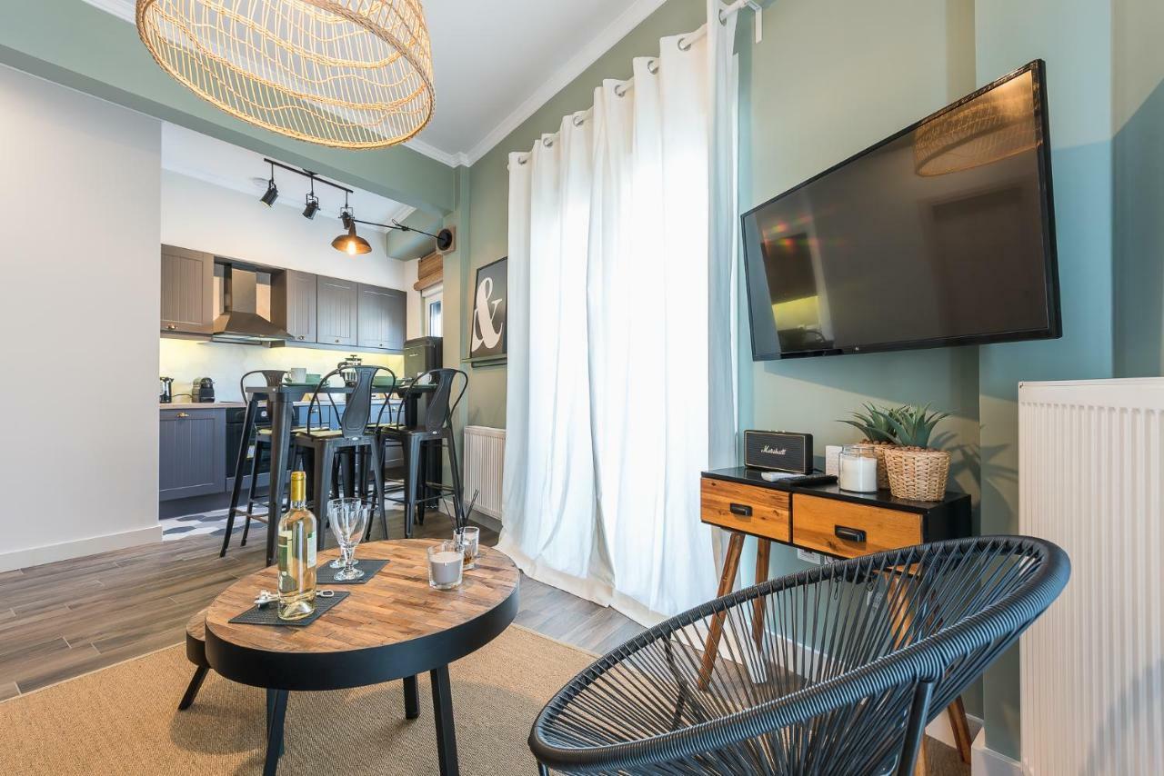 "Sunbow Olive"- Boutique Apartment In Dowtown Athen Eksteriør bilde